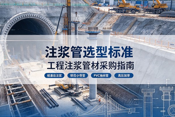 乌苏注浆管选型标准