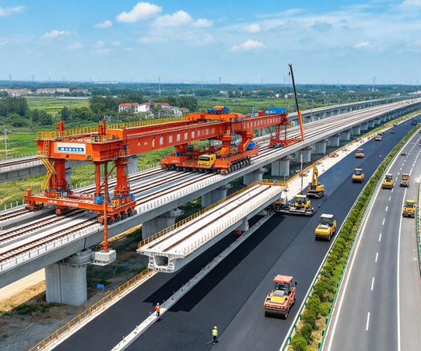 乌苏公路建设